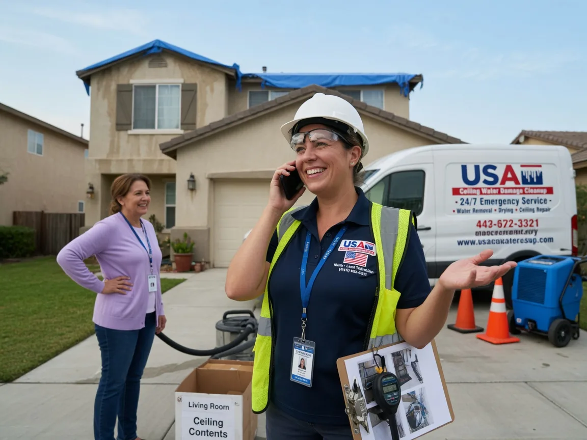 Ceiling Water Damage Restoration Burbank, SD FAQs
