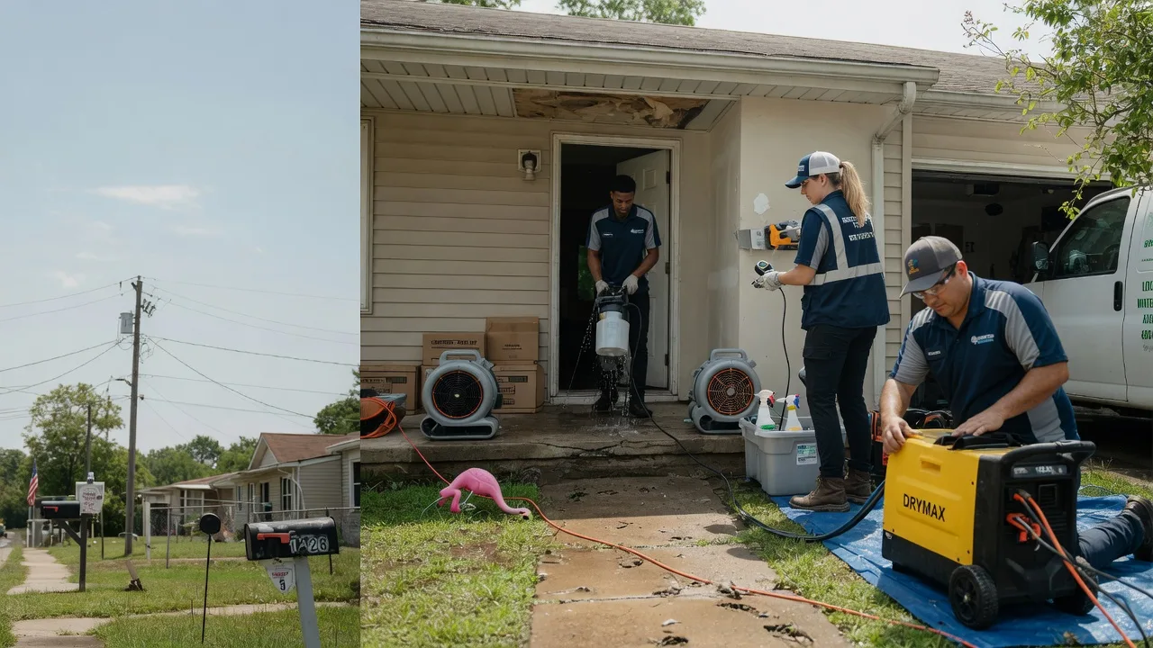 Storm Damage Water Removal in Burbank, SD near me